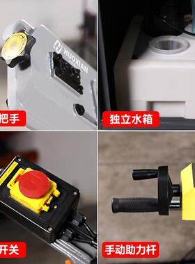 带锯机便携式小型锯床金属切割机械可移动木材金属钢材多功能锯床