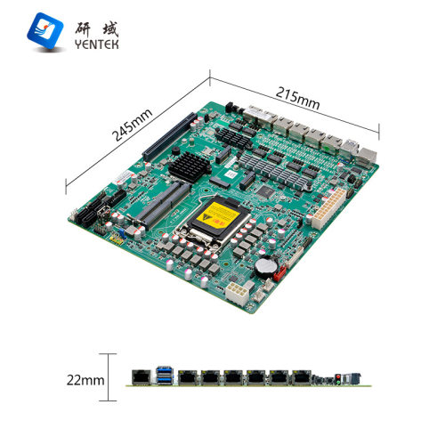 研域R590V软路由工控主板6网口5G 10/11代LGA1200企业路由器Z590 - 图2