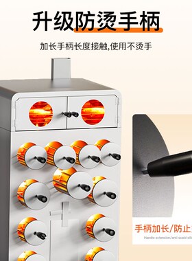 金迦柴火木炭燃气烤地瓜商用烤红薯街玉抽屉烤炉烤箱