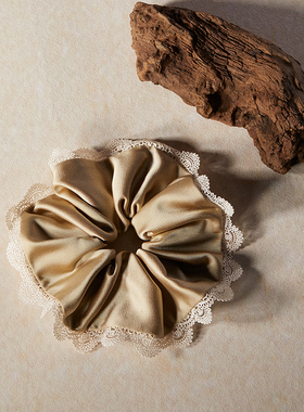 Riotlily/艾特里里柔金序章系列大肠发圈蕾丝边发饰夏季秋选臻品