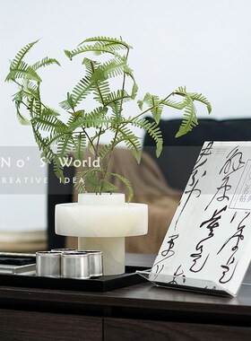 奇诺新客厅茶几样板间售楼处会所盘装饰品