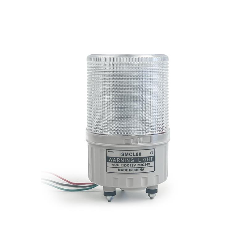 海天注塑机警示灯 SMCL80双色旋转声光报警灯三色闪烁报警24V防水 - 图1