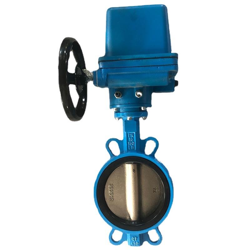 电动蝶阀LQ型北方头调节对夹蝶阀软密封中线厂家供应D971X-16Q - 图3