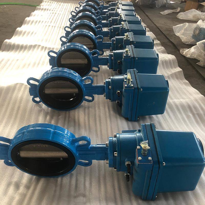 电动蝶阀LQ型北方头调节对夹蝶阀软密封中线厂家供应D971X-16Q - 图0