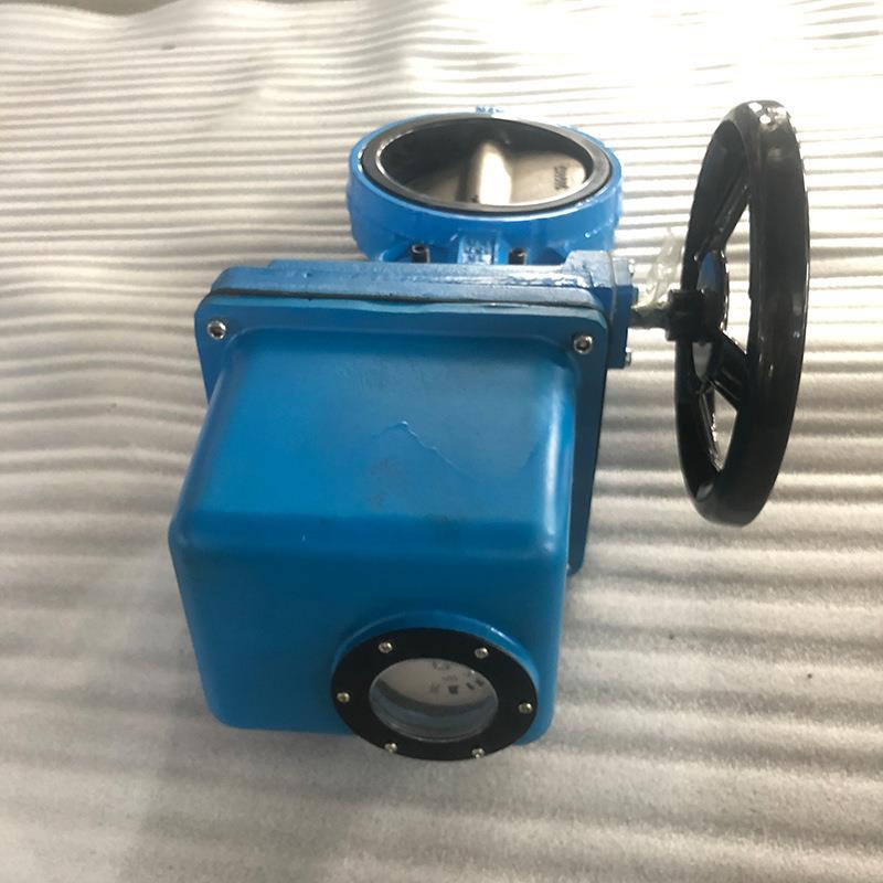 电动蝶阀LQ型北方头调节对夹蝶阀软密封中线厂家供应D971X-16Q - 图1