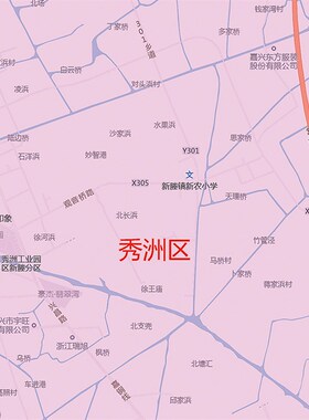 新款嘉兴市地图图办公室挂图防水墙壁超大装饰画