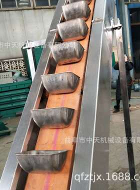 垂直箱体式斗提机wq888环链钢斗式提升机Q
