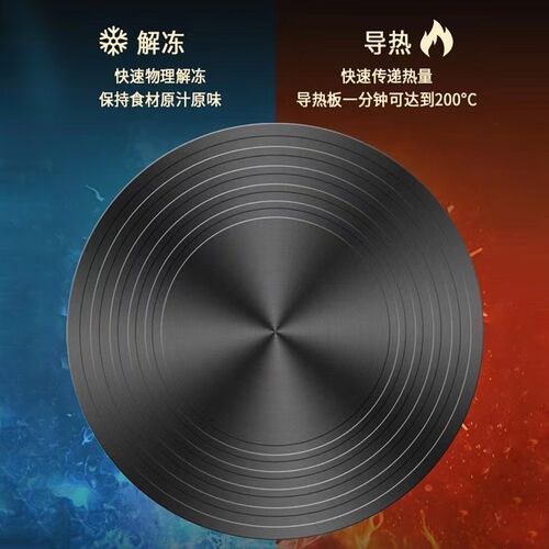 伊琳堡锅具导热盘珐琅锅底防烧黑隔热板燃气灶快速解冻加热 - 图1