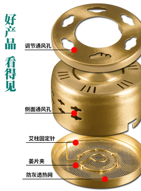 两联艾灸布袋双联随身灸宫寒