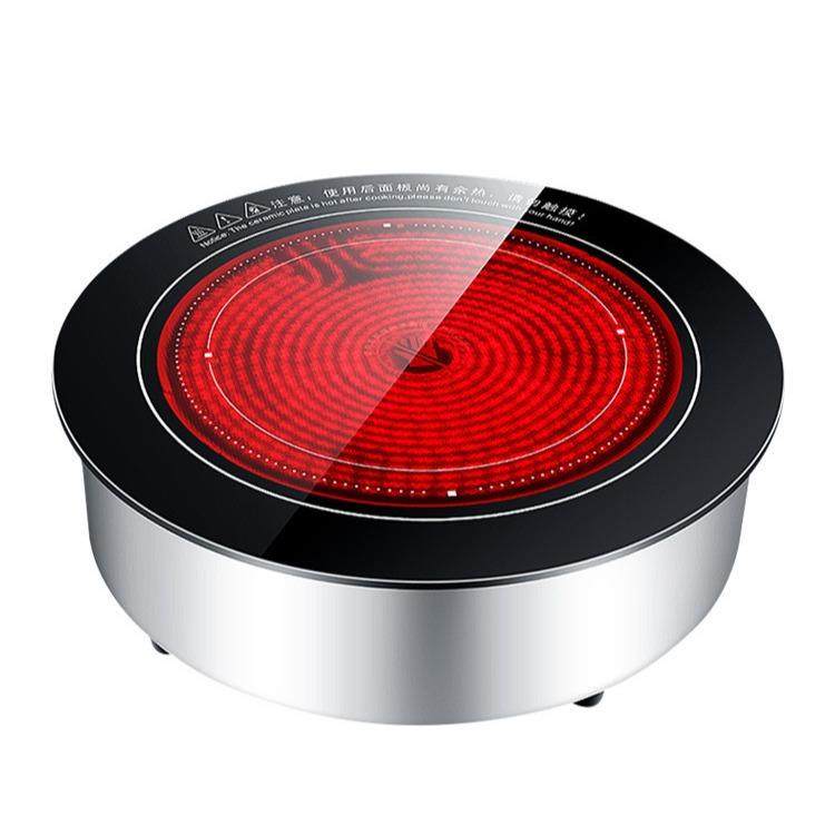 火锅电陶炉钛晶板圆形火锅炉嵌入式线控商用电磁炉火锅店饭店,淘宝优惠券,粉丝福利购,淘宝优惠卷