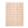 Solid wood hole board as wall decoration partition, storage rack, entry wooden living room entrance storage rack