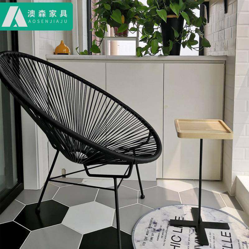 阳台桌椅户外桌椅庭院家具花园藤椅三件套组合网红休闲别墅懒人椅,淘宝优惠券,粉丝福利购,淘宝优惠卷