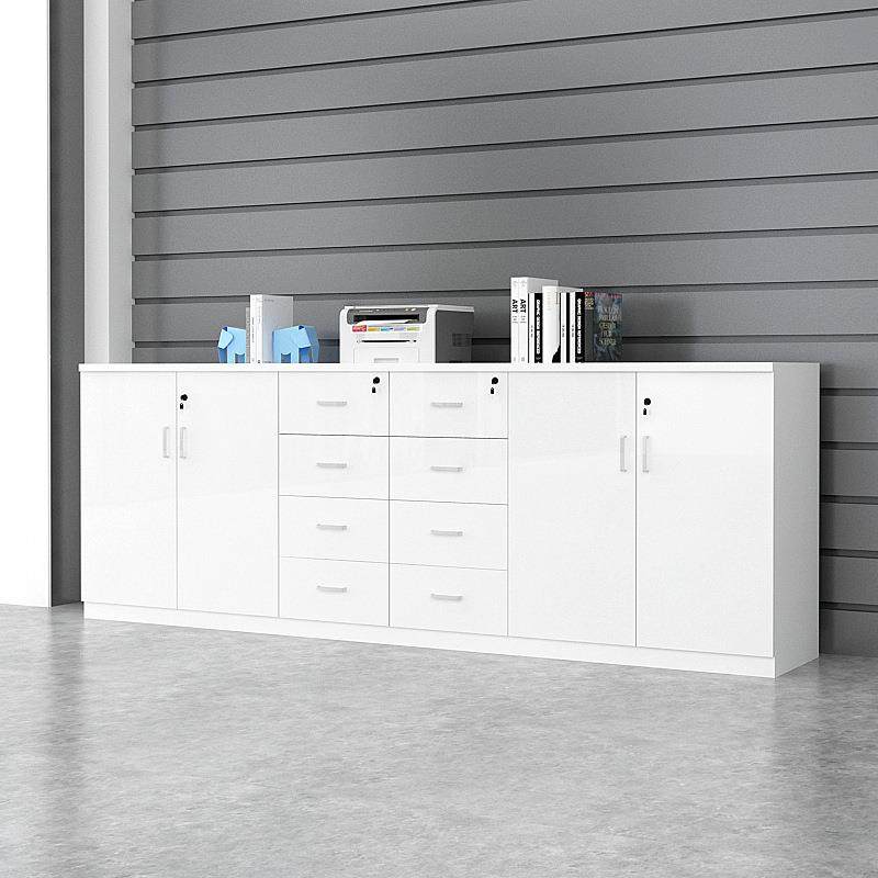 办公柜矮柜储物柜木质文件柜带锁办公室收纳柜隔断柜落地资料柜子,淘宝优惠券,粉丝福利购,淘宝优惠卷