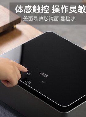 讯茶杯消毒柜小型台式茶具迷你保洁盒办公室水杯茶道
