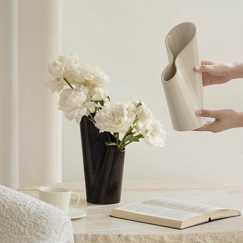 北欧简约陶瓷家用花瓶客厅餐厅插鲜花花器卧室客厅装饰品桌面摆件,淘宝优惠券,粉丝福利购,淘宝优惠卷