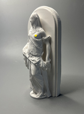 巴黎卢浮宫博物馆复刻人物艺术雕塑石膏像装饰桌面摆件扩香石礼品