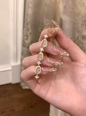 【金财福禄】微镶葫芦四叶花手链2025新款新中式气质手链精致富贵