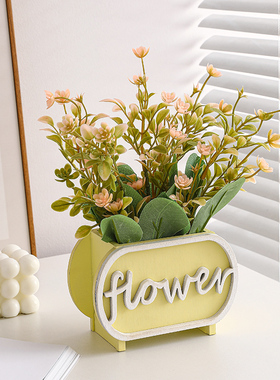 田园假仿真装饰品绢室内客厅家居装饰艺办公摆设