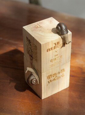 收银台蜗牛陶瓷创意定制手工招财业礼品二维码支付牌