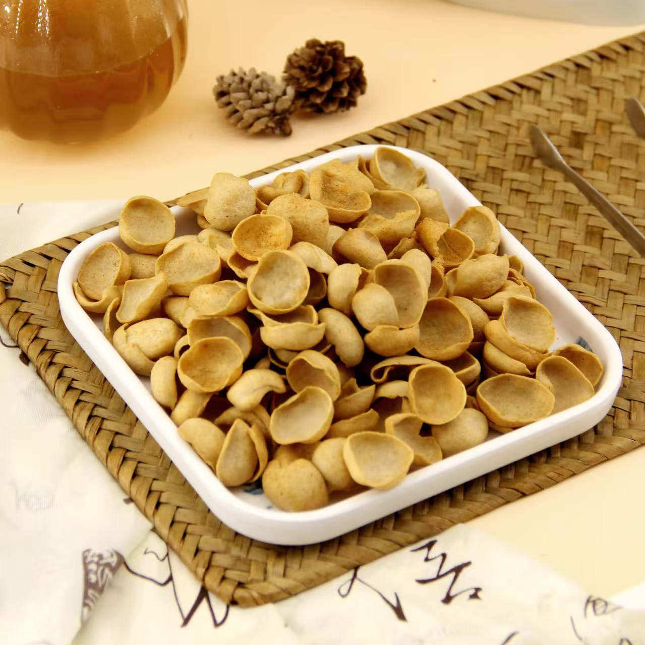 雀好苦荞贝壳脆片锅巴非油炸低脂解馋追剧零食380g,淘宝优惠券,粉丝福利购,淘宝优惠卷