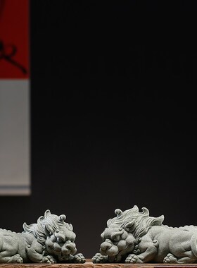 新瑞兽貔貅动物装饰创意微景观鱼缸盆景造景茶宠摆设