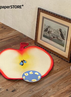 卷宗商店  Hoo 泪果地毯客厅卧室床边毯柔软舒适装饰