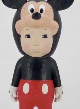 小泉悟奇雕塑现代抽象名升职儿童房潮流潮品