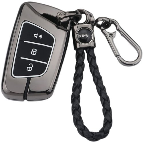 22款江淮悍途皮卡车钥匙专用商用版钥匙包金属保护壳扣男改装 - 图3