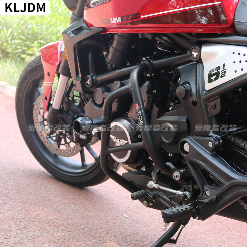 适配莫里尼赛文佐保险杠0不锈钢竞技杠杠护杠改装 - 图2