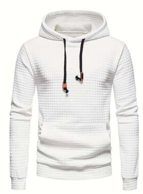 Breathable Lightweight Polyester 1pc Men's Waffle Knit