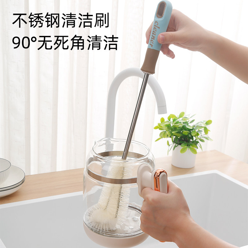 可弯折杯刷神器洗杯子家用保温水杯刷破壁机无死角清洁刷洗奶瓶刷,淘宝优惠券,粉丝福利购,淘宝优惠卷