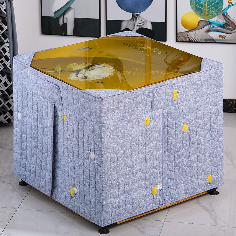 冬加厚烤火桌布罩电炉罩烤火罩新款家用现代正方形烤火炉桌,淘宝优惠券,粉丝福利购,淘宝优惠卷