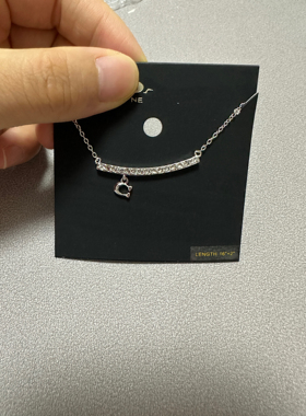 外贸出口单c系列尾货合集 笑脸项链 心连心项链锆石耳钉