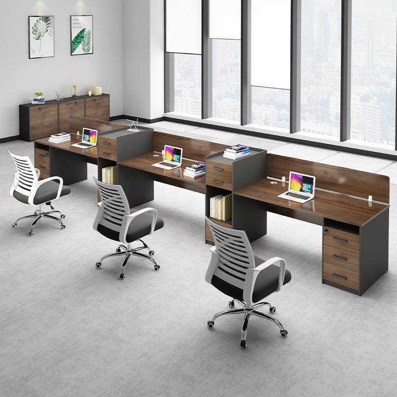 办咨询客服桌单双人面对面桌椅组合6人简位电脑公桌椅组合2/4人员,淘宝优惠券,粉丝福利购,淘宝优惠卷