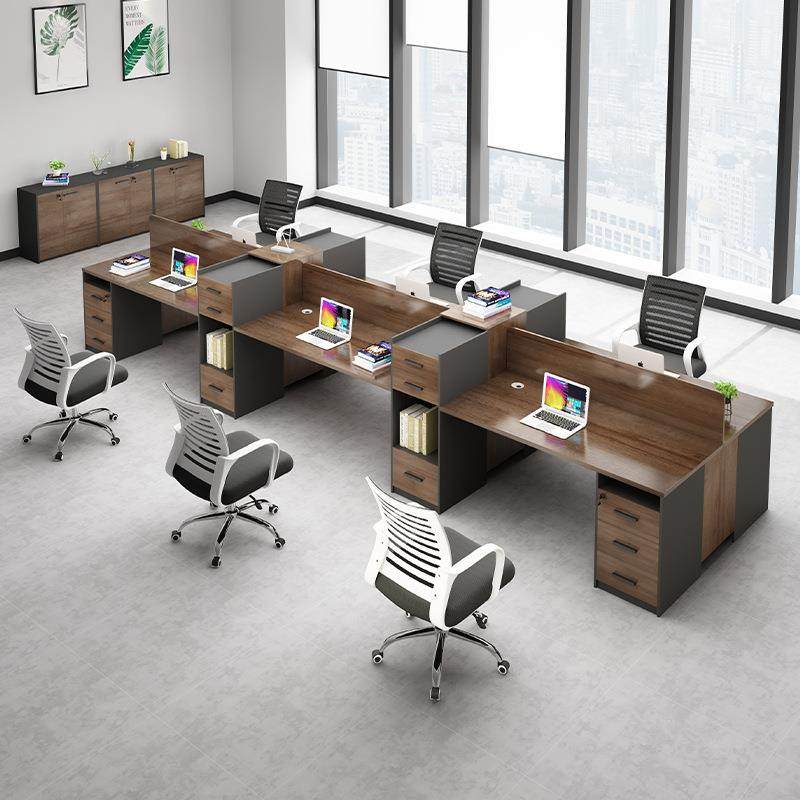 办咨询客服桌单双人面对面桌椅组合6人简位电脑公桌椅组合2/4人员,淘宝优惠券,粉丝福利购,淘宝优惠卷