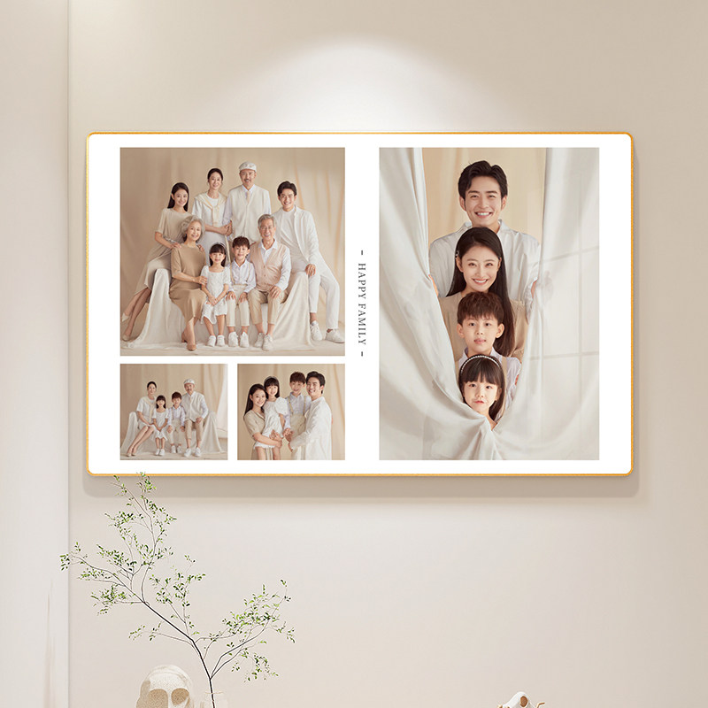 全家福照片定制相框挂墙打印婚纱照洗结婚照相片做成画框加装裱,淘宝优惠券,粉丝福利购,淘宝优惠卷