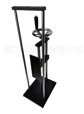 爱力宝数显推拉力计卧式立式手摇螺旋机架压力拉力试验机HLA/HLB
