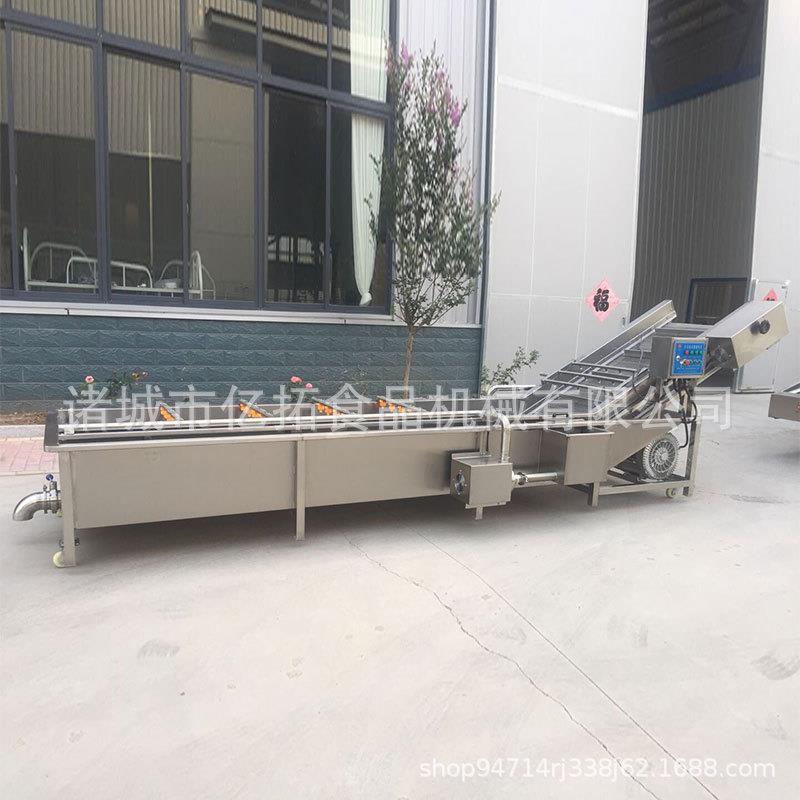 YH6洗辣椒机器大型不锈钢材质辣椒清洗机气泡辣椒清洗设备厂家 - 图2