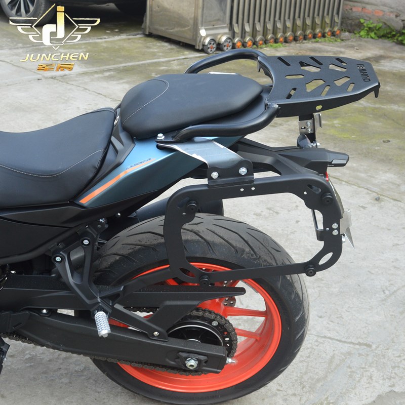 适用于无极525R摩托车三箱边箱尾箱侧箱快拆防水铝合金后备箱配件 - 图3