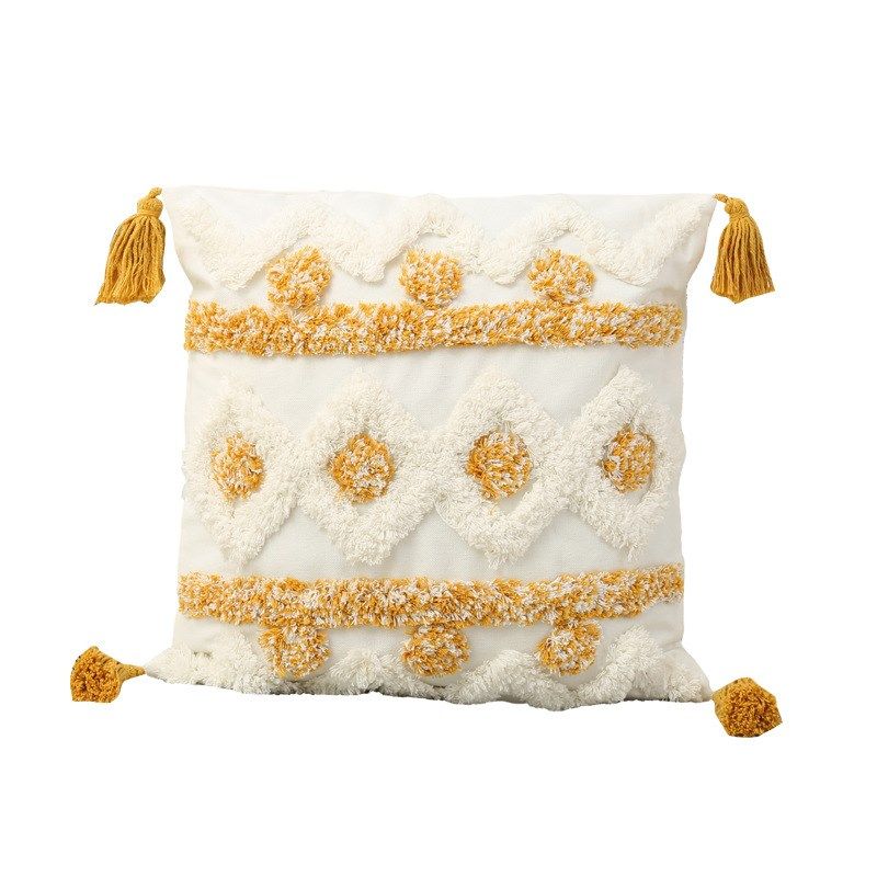 靠枕枕抱绣波靠垫沙发枕簇绒腰卧室客厅风枕床头西米亚抱,淘宝优惠券,粉丝福利购,淘宝优惠卷