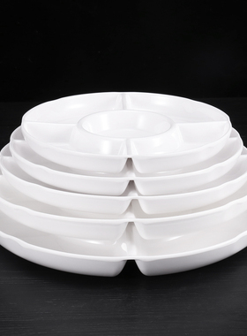 五格圆盘行搭配装昆仑山五色土方土水晶石密胺落地方盘无盖子