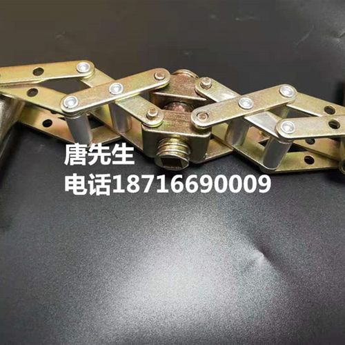 100型活动隔断屏风门传动杆 千斤顶 上下伸缩固定门板两头行程6cm - 图1