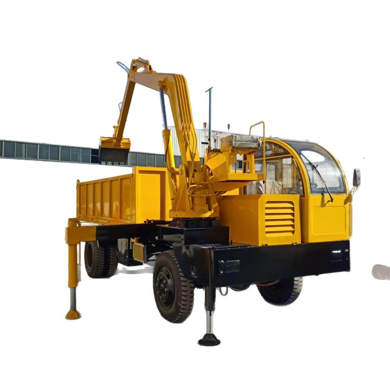 四不像随车挖换挖斗破碎锤拉土方轮式运输车挖掘机,淘宝优惠券,粉丝福利购,淘宝优惠卷