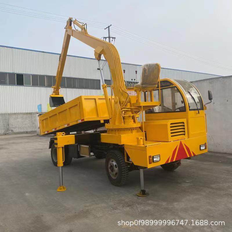 四不像随车挖换挖斗破碎锤拉土方轮式运输车挖掘机,淘宝优惠券,粉丝福利购,淘宝优惠卷