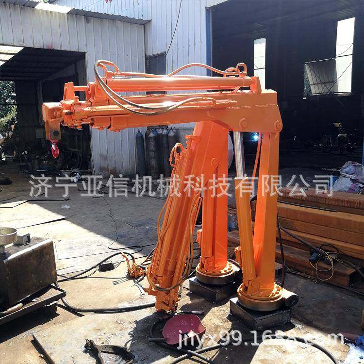 折臂吊随车起重机车载小吊机电动液压旋转折叠吊机2吨折臂吊,淘宝优惠券,粉丝福利购,淘宝优惠卷