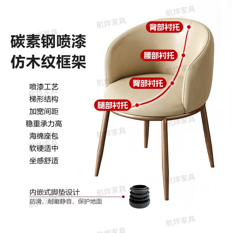 休闲小圆桌接待洽谈桌椅组合办公室咖啡奶茶店餐桌子阳台酒店茶几 - 图1