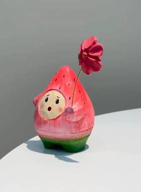 情绪稳定治愈小摆件桌面客厅玄关电视机柜装饰品家居好物创意可爱