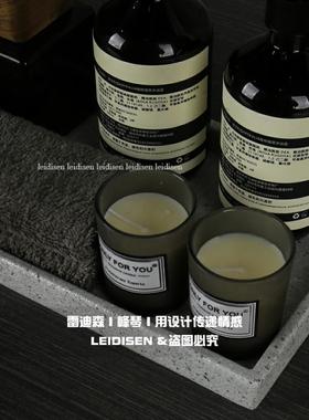 样板房间别墅卫生间洗手台摆件卫浴套装托盘香薰装饰沐浴用品北欧