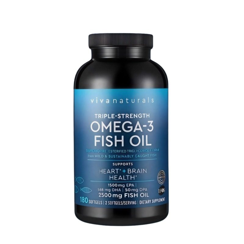 Viva 美国进口天然omega3高纯度rTG深海鱼油DPA高含量软胶囊180粒,淘宝优惠券,粉丝福利购,淘宝优惠卷
