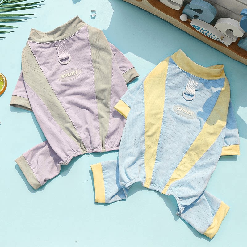 Small dog cool clothes thin pet summer ice feeling